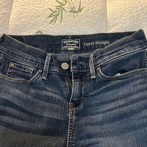 Levi's Women's Straight Leg Jeans - Dark Blue